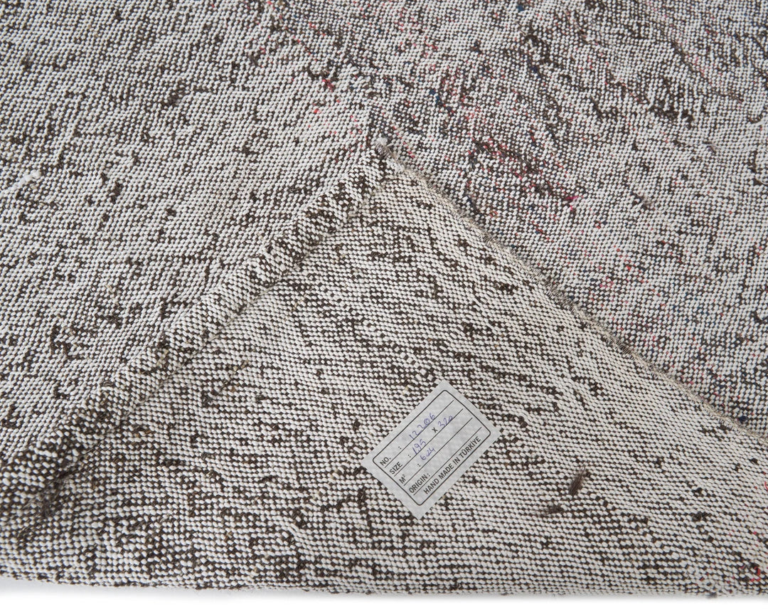 Gray Kilim Rug 6' 5" x 10' 6" | No. VR55461