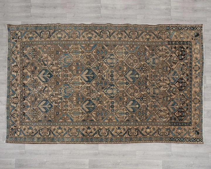 Multicolor Turkish Oushak Rug 5' 8" x 8' 11" Hand-Knotted | No. VR55495