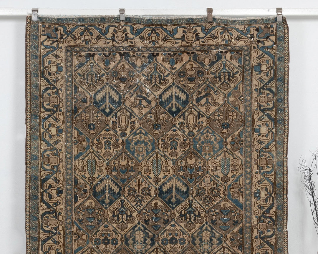 Multicolor Turkish Oushak Rug 5' 8" x 8' 11" Hand-Knotted | No. VR55495