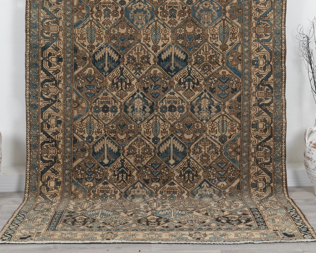 Multicolor Turkish Oushak Rug 5' 8" x 8' 11" Hand-Knotted | No. VR55495