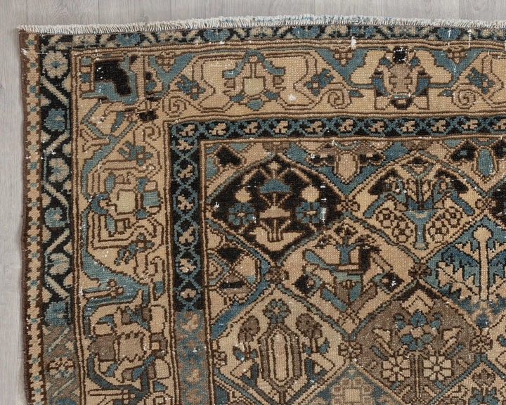 Multicolor Turkish Oushak Rug 5' 8" x 8' 11" Hand-Knotted | No. VR55495