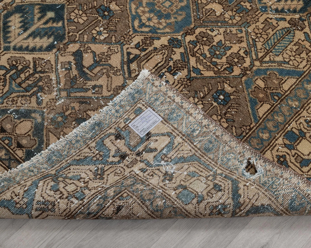 Multicolor Turkish Oushak Rug 5' 8" x 8' 11" Hand-Knotted | No. VR55495