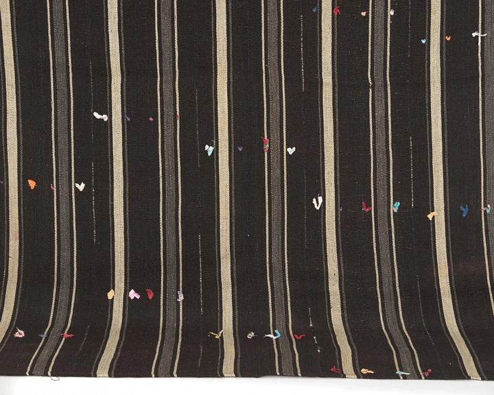 Brown Turkish Kilim Rug 5' 4" x 7' 10" Flat-Weave view