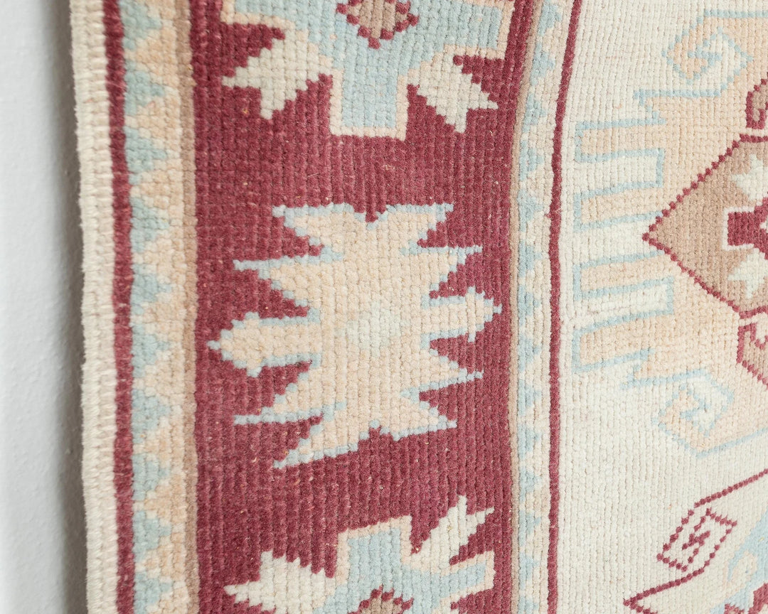 Multicolor Turkish Oushak Rug 2' 10" x 3' 8" Hand-Knotted | No. VR55579