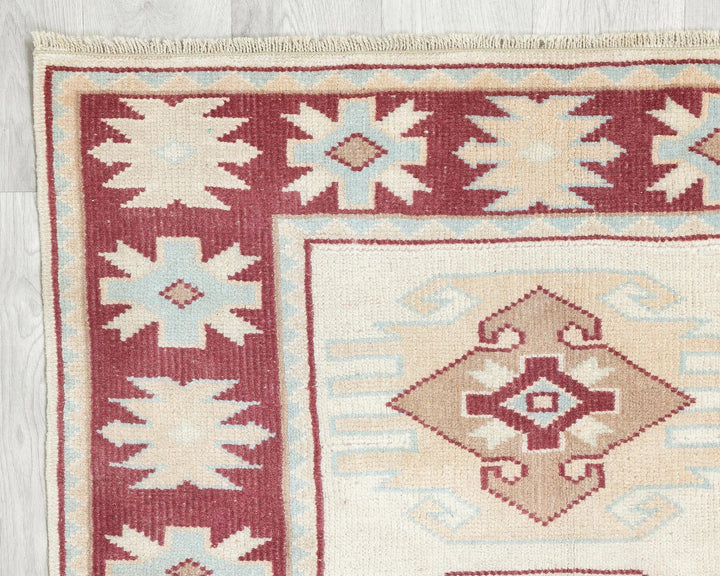 Multicolor Turkish Oushak Rug 2' 10" x 3' 8" Hand-Knotted | No. VR55579