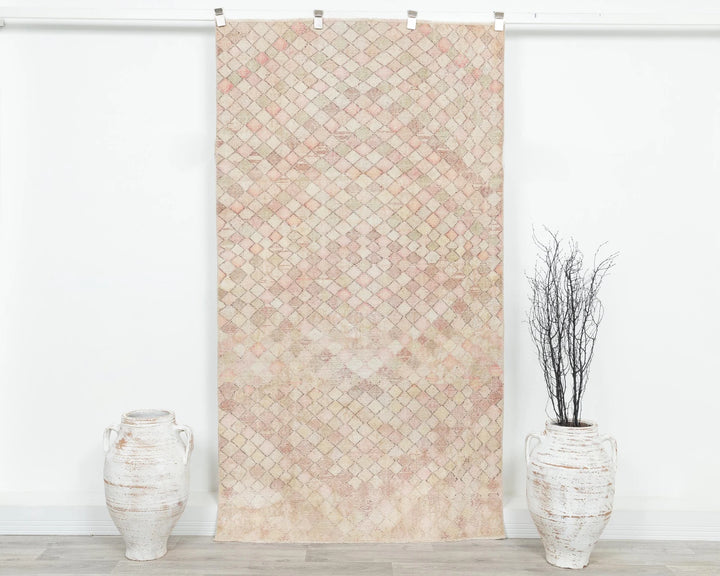 Terracotta Turkish Oushak Rug 3' 8" x 6' 10" Hand-Knotted | No. VR55610