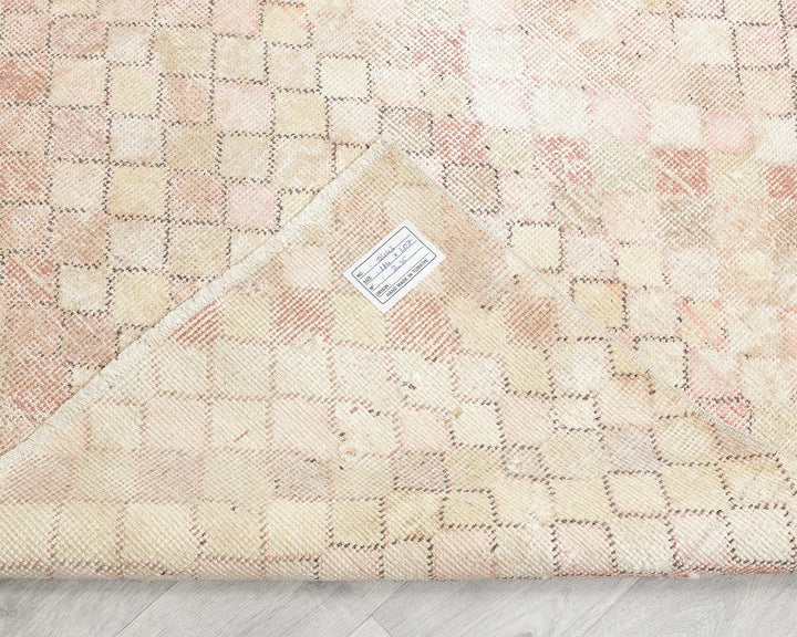 Terracotta Turkish Oushak Rug 3' 8" x 6' 10" Hand-Knotted | No. VR55610