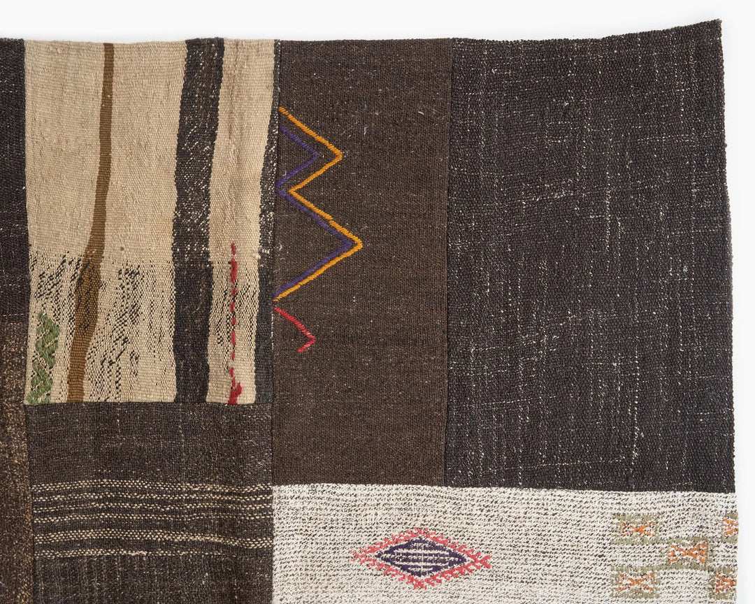 Brown Kilim Rug 9' 6" x 13' 1" | No. VR55931