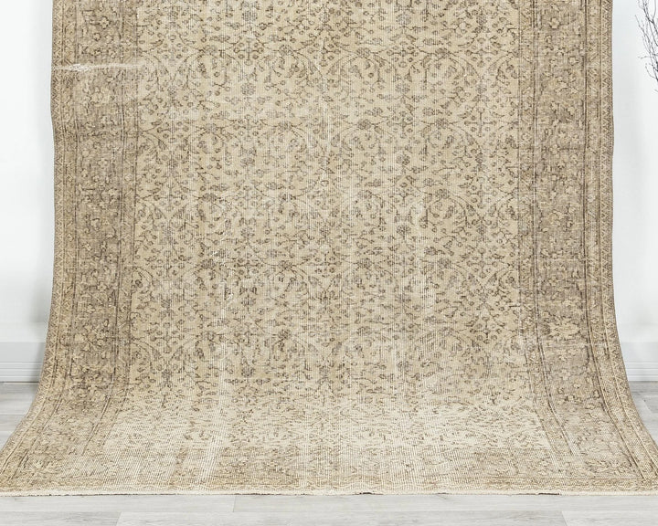 Multicolor Turkish Oushak Rug 5' x 8' 7" Hand-Knotted | No. VR56080