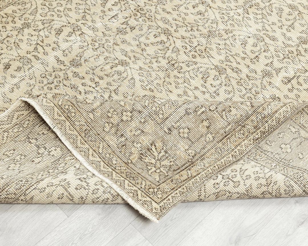 Multicolor Turkish Oushak Rug 5' x 8' 7" Hand-Knotted | No. VR56080