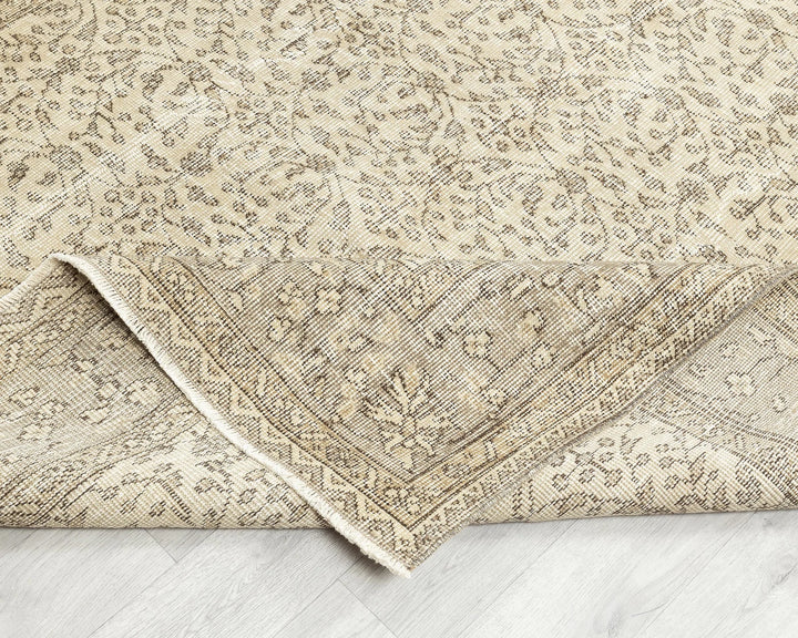 Multicolor Turkish Oushak Rug 5' x 8' 7" Hand-Knotted | No. VR56080