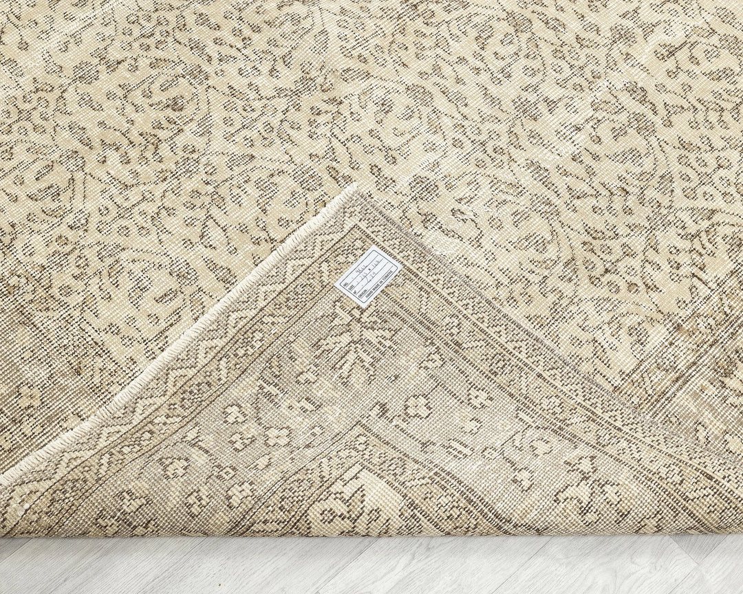 Multicolor Turkish Oushak Rug 5' x 8' 7" Hand-Knotted | No. VR56080