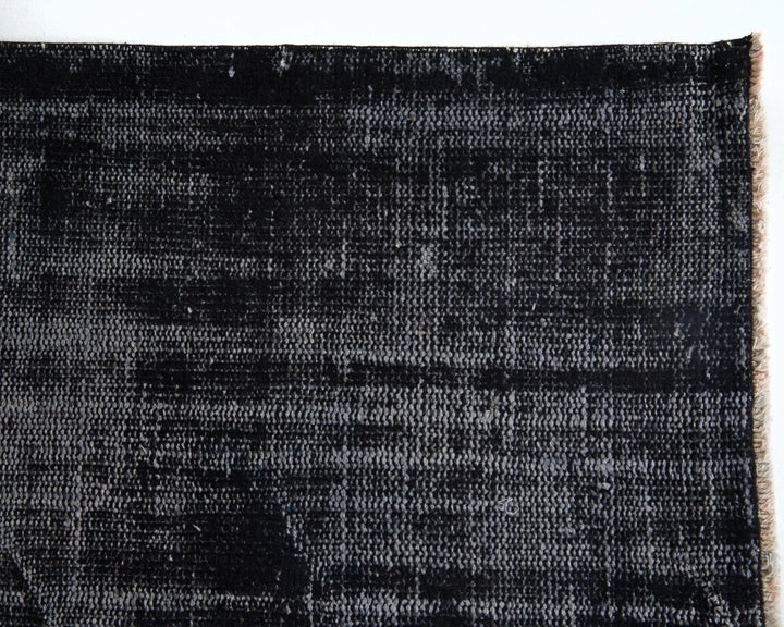 Black Vintage Turkish Rug 5' 9" x 8' 7" | No. VR56369