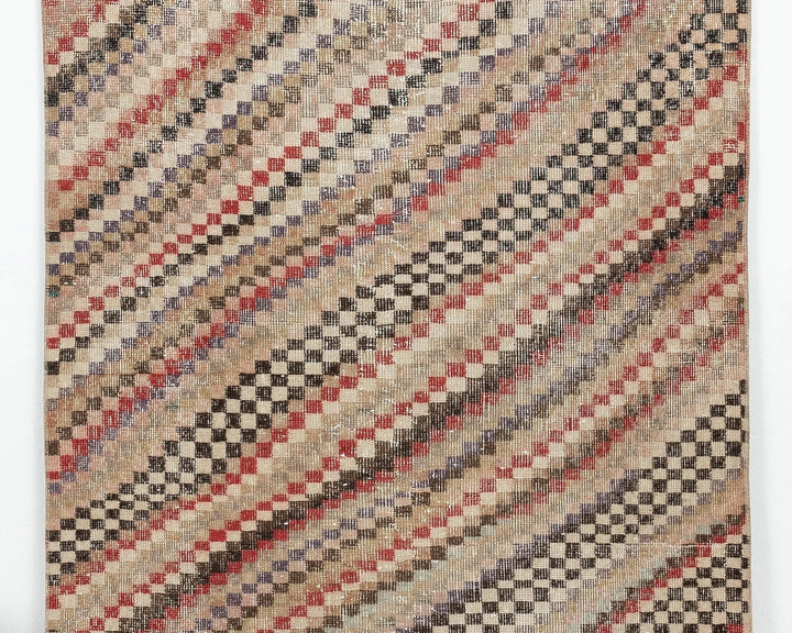 Multicolor Turkish Oushak Rug 3' 11" x 6' 7" Hand-Knotted | No. VR56537