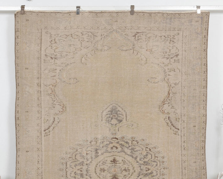 Multicolor Turkish Oushak Rug 7' x 10' Hand-Knotted | No. VR57051