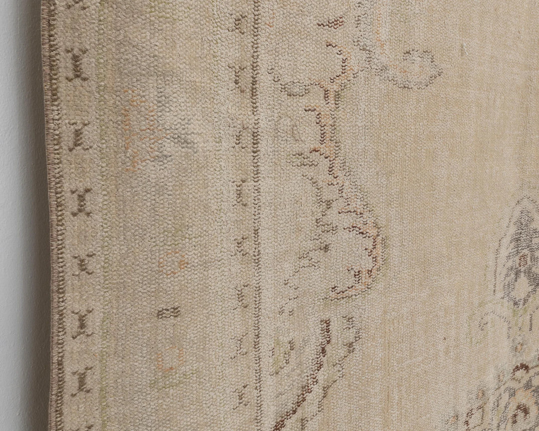 Multicolor Turkish Oushak Rug 7' x 10' Hand-Knotted | No. VR57051