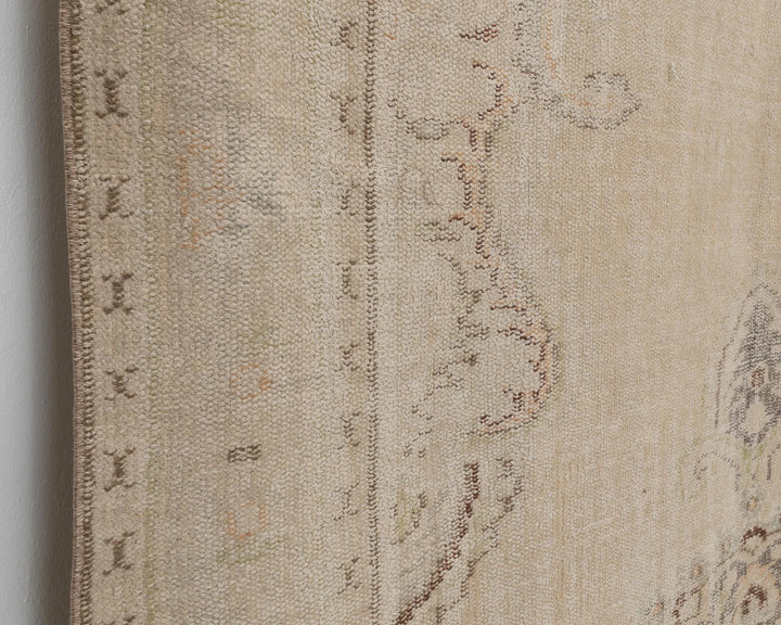Multicolor Turkish Oushak Rug 7' x 10' Hand-Knotted | No. VR57051