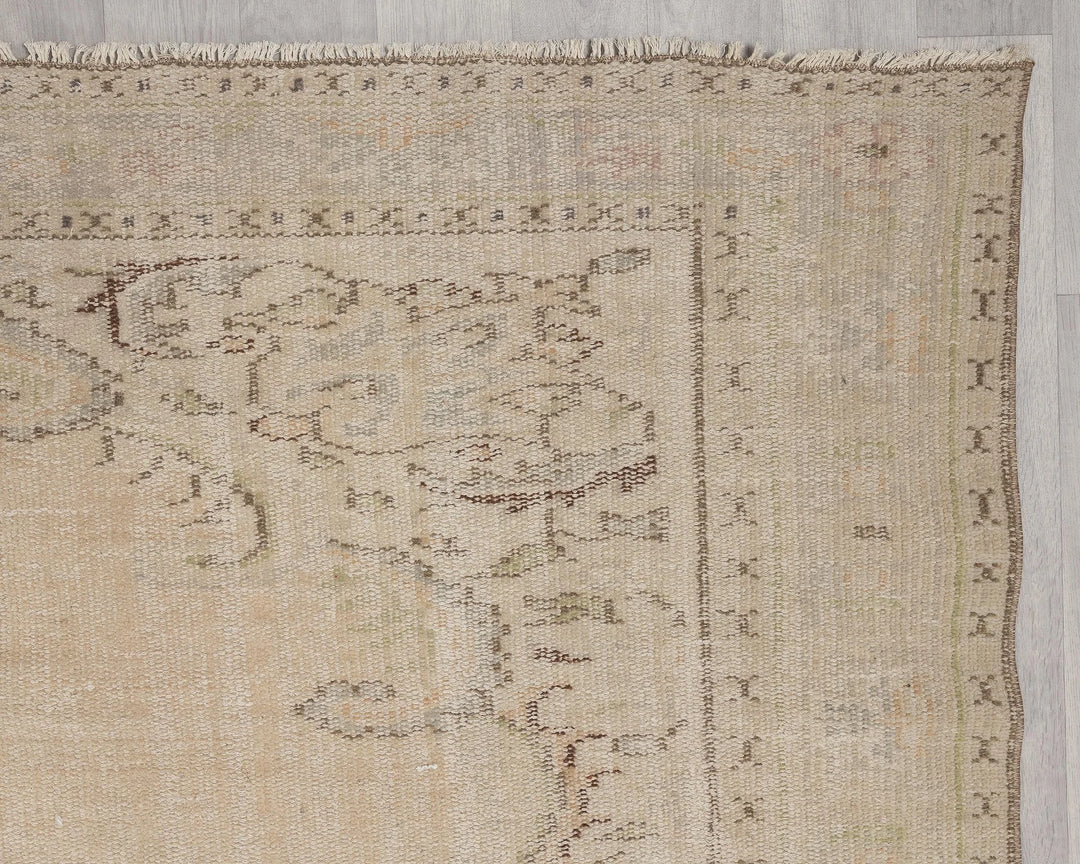 Multicolor Turkish Oushak Rug 7' x 10' Hand-Knotted | No. VR57051