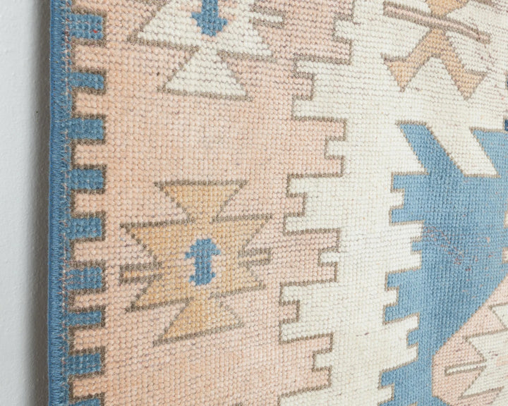 Blue Oushak Rug 4' 2" x 6' 7" | No. VR57419