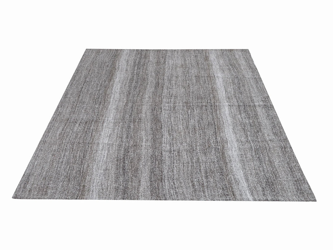 Gray Kilim Rug 5' 4" x 7' 1" | No. VR57420