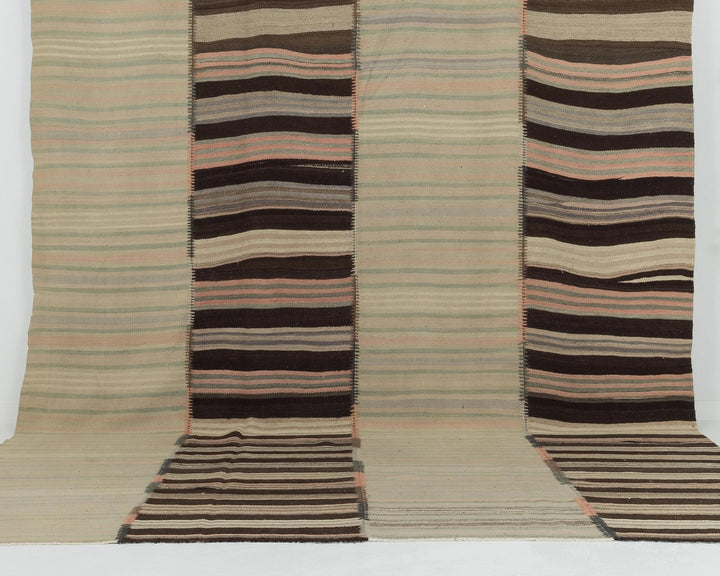 Multicolor Turkish Kilim Rug 7' 10" x 11' 6" Flat-Weave | No. VR57461