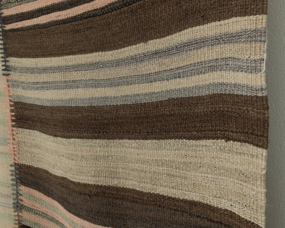 Multicolor Turkish Kilim Rug 7' 10" x 11' 6" Flat-Weave | No. VR57461