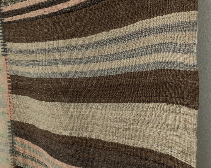 Multicolor Turkish Kilim Rug 7' 10" x 11' 6" Flat-Weave | No. VR57461