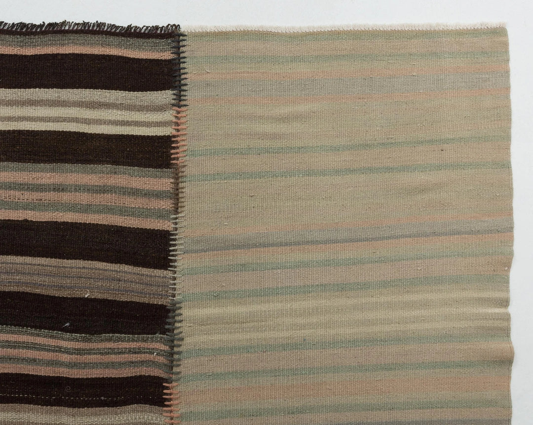 Multicolor Turkish Kilim Rug 7' 10" x 11' 6" Flat-Weave | No. VR57461