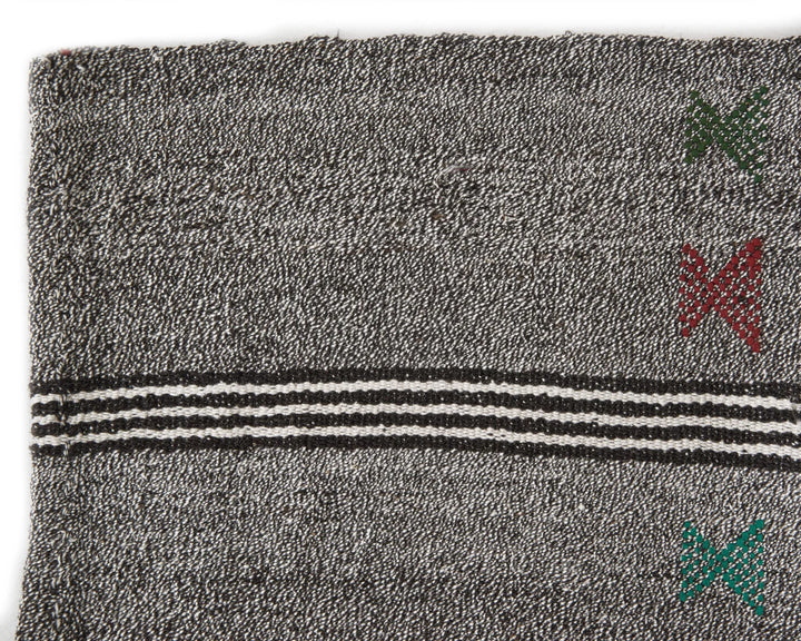 Gray Kilim Rug 6' 5" x 8' | No. VR57564