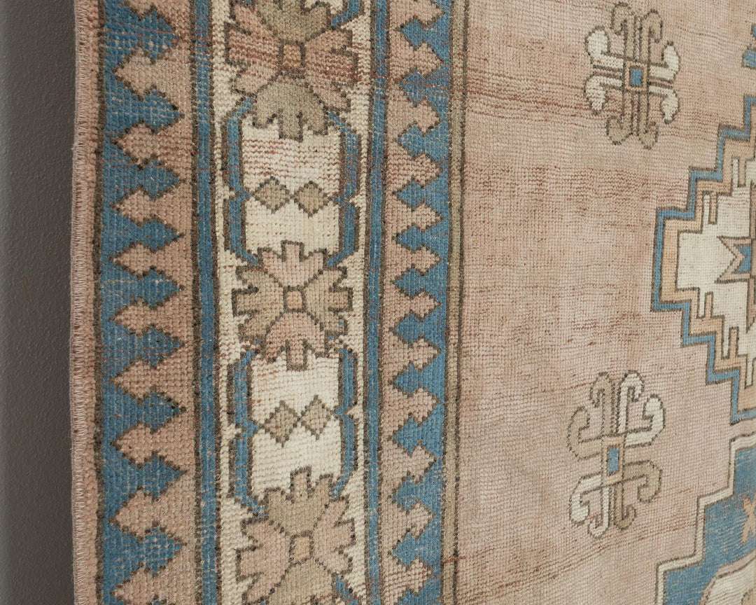Multicolor Turkish Oushak Rug 6' 2" x 8' 2" Hand-Knotted | No. VR57618