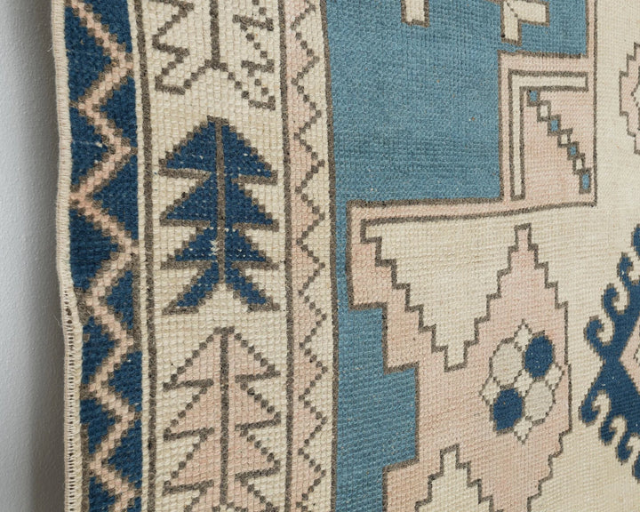 Multicolor Turkish Oushak Rug 5' 4" x 8' 4" Hand-Knotted | No. VR57787