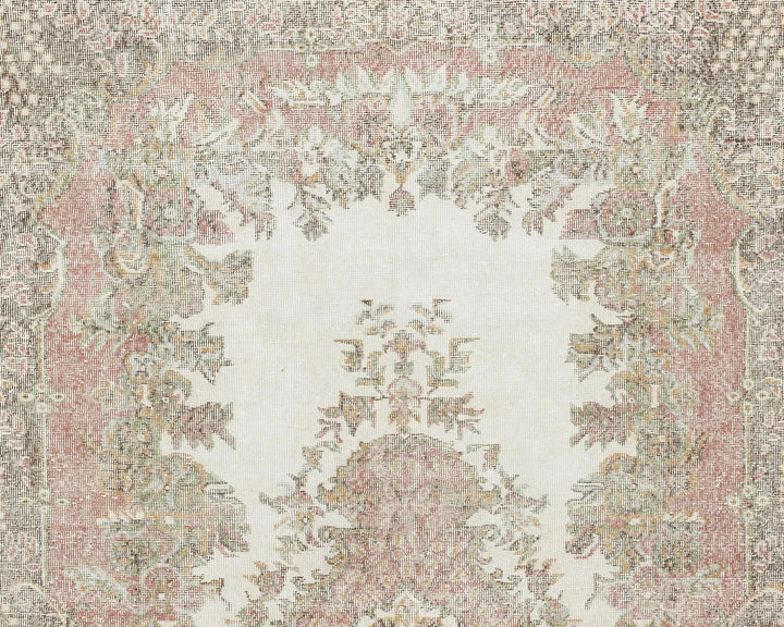 Neutral Oushak Rug 5' 11" x 9' 8" | No. VR57907