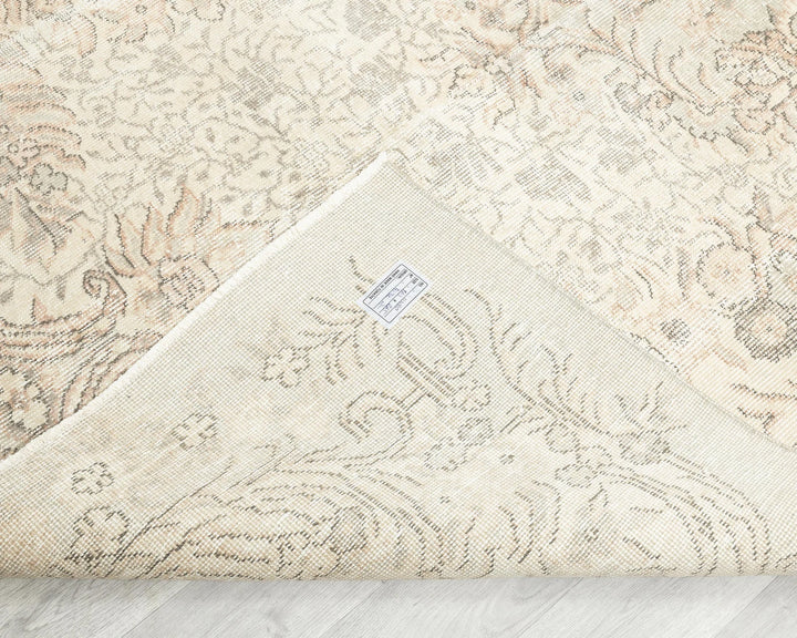 Multicolor Turkish Oushak Rug 5' 4" x 8' 8" Hand-Knotted | No. VR58005