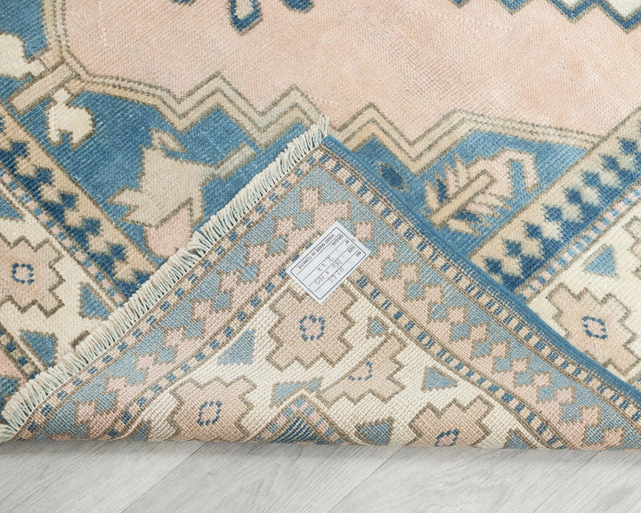 Multicolor Turkish Oushak Rug 2' 10" x 5' Hand-Knotted | No. VR58072