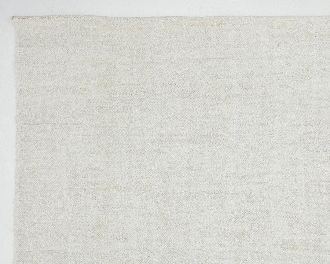 Ivory Turkish Kilim Rug 8' 10" x 11' 10" Flat-Weave | No. VR58167