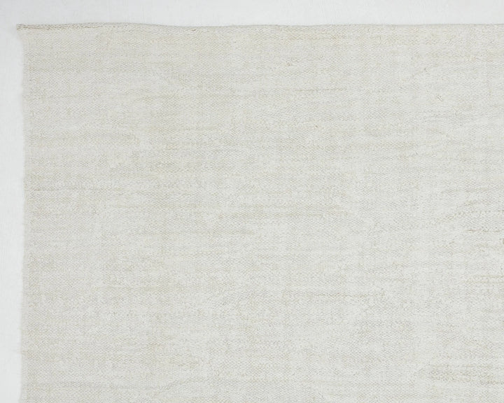 Ivory Turkish Kilim Rug 8' 10" x 11' 10" Flat-Weave | No. VR58167