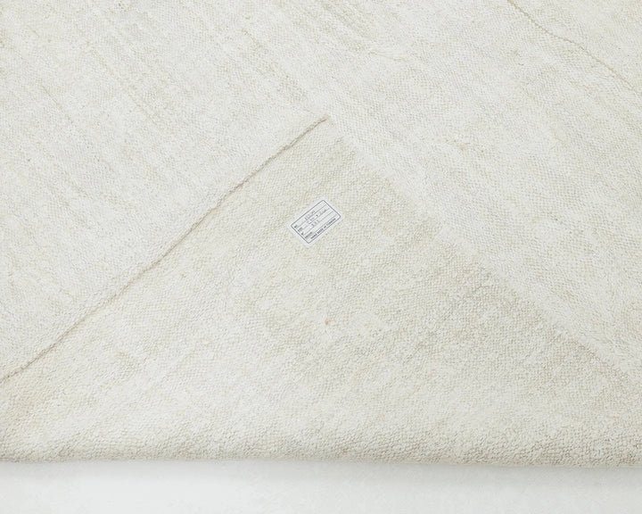 Ivory Turkish Kilim Rug 8' 10" x 11' 10" Flat-Weave | No. VR58167