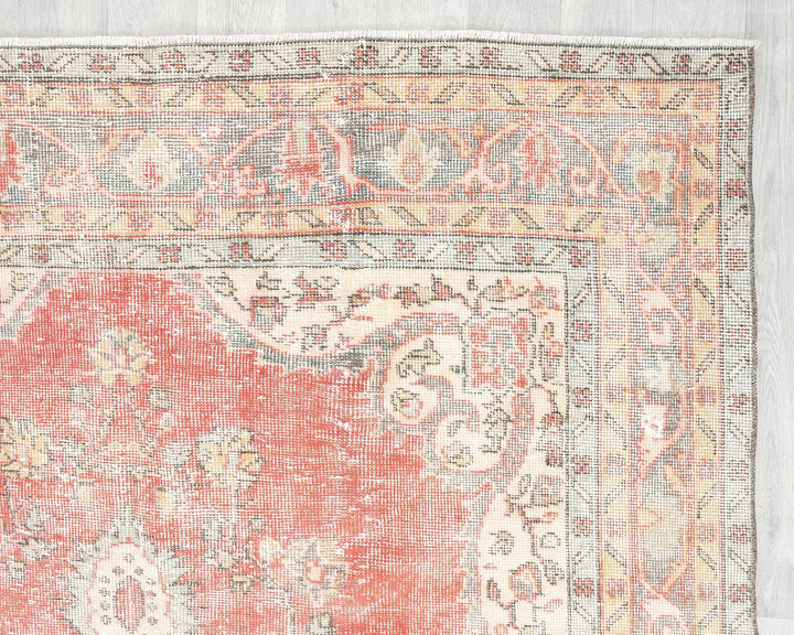 Neutral Oushak Rug 6' x 9' | No. VR58401