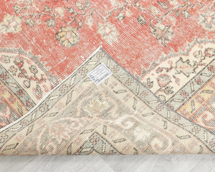 Neutral Oushak Rug 6' x 9' | No. VR58401