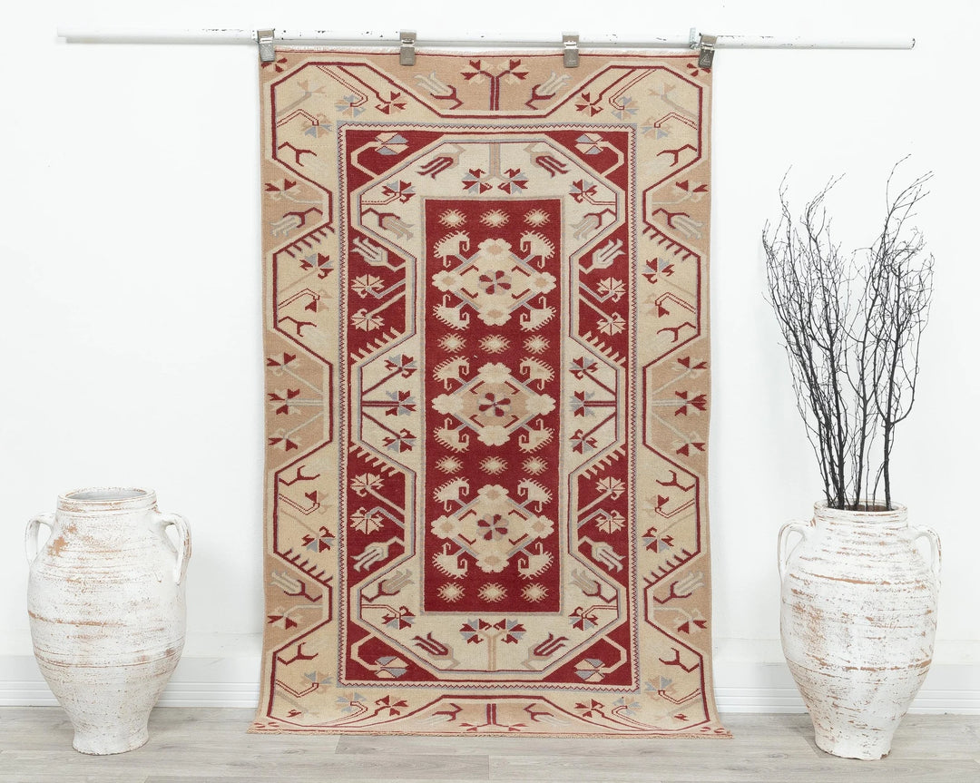 Oushak Rug 3' 5" x 5' 5" | No. VR58476