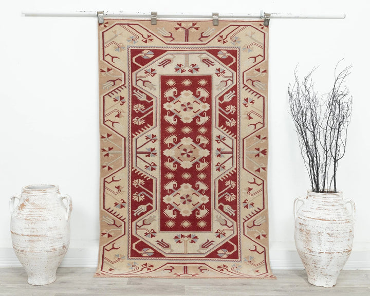 Oushak Rug 3' 5" x 5' 5" | No. VR58476