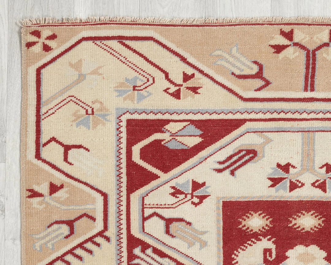 Oushak Rug 3' 5" x 5' 5" | No. VR58476