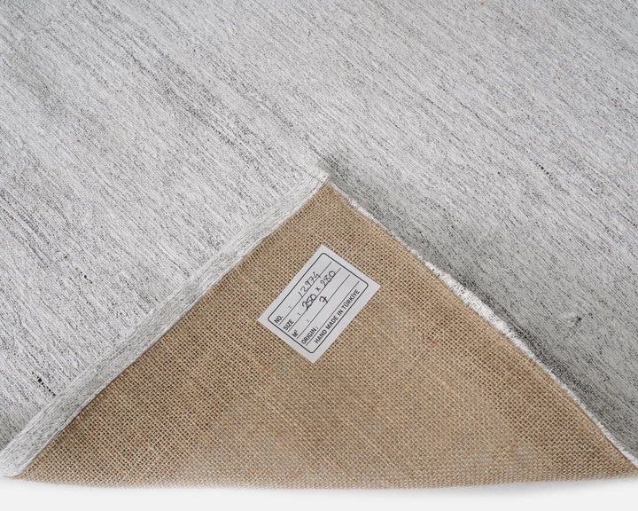 Gray Kilim Rug 8' 2" x 9' 2" | No. VR58495