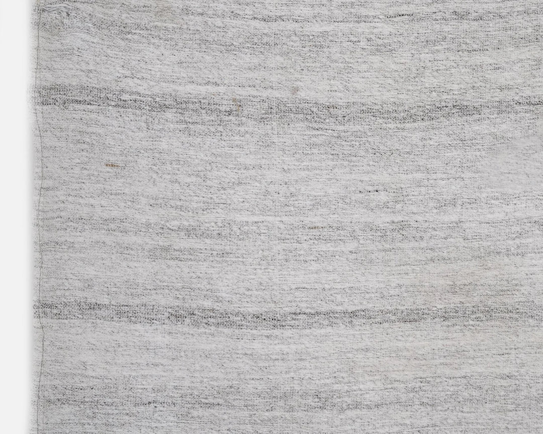 Gray Kilim Rug 8' 2" x 9' 2" | No. VR58495