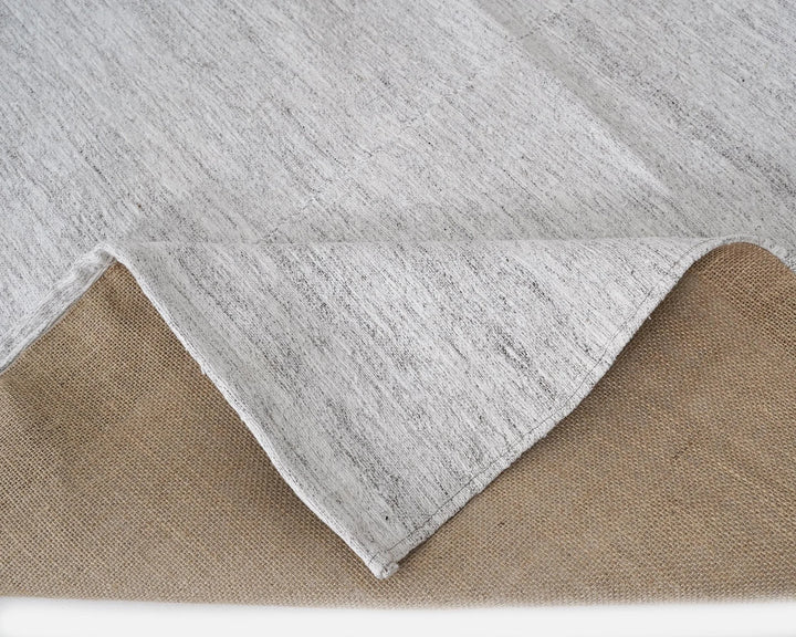 Gray Kilim Rug 8' 2" x 9' 2" | No. VR58495