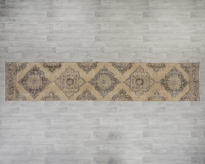 Beige Runner Rug 2' 7" x 13' 1" | No. VR58667