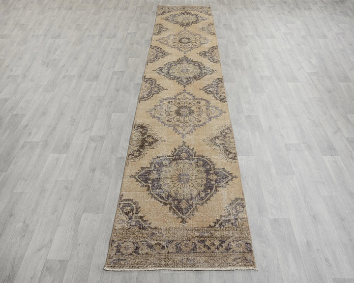 Beige Runner Rug 2' 7" x 13' 1" | No. VR58667
