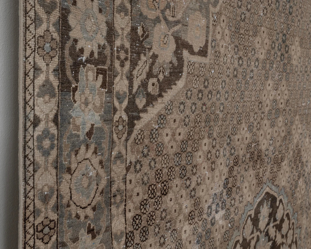 Multicolor Turkish Oushak Rug 6'9" x 10'2" Hand-Knotted | No. VR58676
