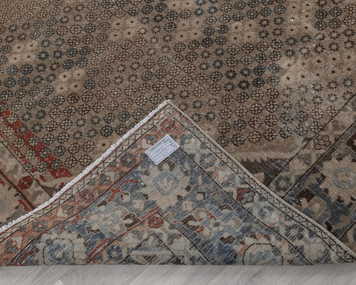 Multicolor Turkish Oushak Rug 6'9" x 10'2" Hand-Knotted | No. VR58676