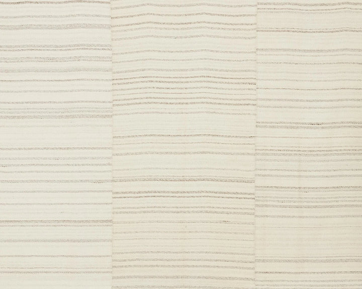 Beige Turkish Kilim Rug 10' x 13' 6" Flat-Weave detail